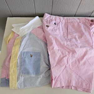Boys polo outfit